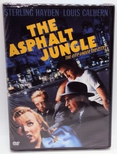 Image of Front Cover of DVD - VG+/VG+ - JOHN HUSTON, The Asphalt Jungle (Warner Brothers; 65903, UK 2004), ,  - 3736133E