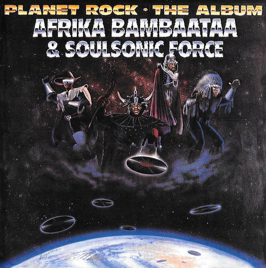 Image of Front Cover of CD - VG/VG+ - AFRIKA BAMBAATAA & SOULSONIC FORCE, Planet Rock - The Album (DBK Works; dbk528, US 2005, Jewel Case, Booklet), Light marks only,  - 3736016E