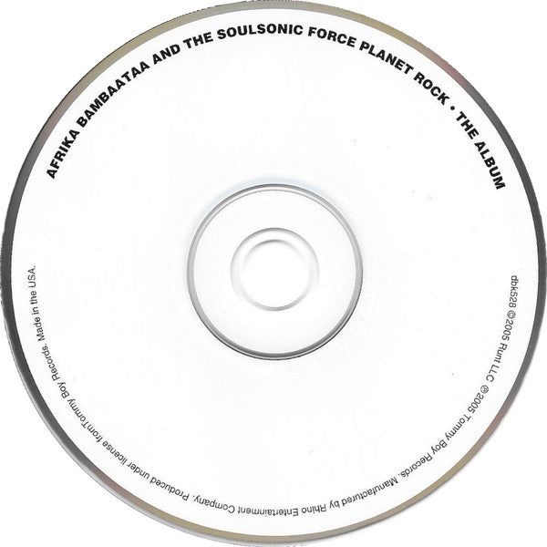 Image of Label Cover of CD - VG/VG+ - AFRIKA BAMBAATAA & SOULSONIC FORCE, Planet Rock - The Album (DBK Works; dbk528, US 2005, Jewel Case, Booklet), Light marks only,  - 3736016E