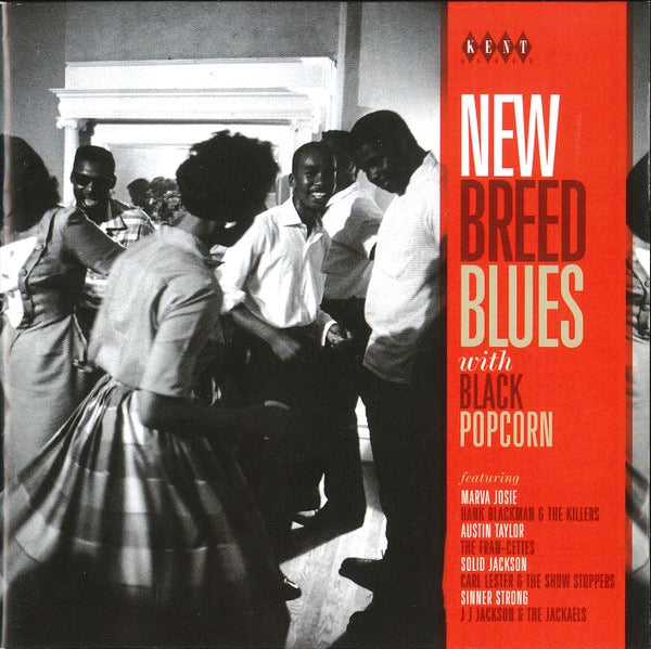 Image of Front Cover of CD - VG+/VG+ - VARIOUS, New Breed Blues With Black Popcorn (Kent Dance; CDKEND 393, UK 2013, Jewel Case), ,  - 3716369C