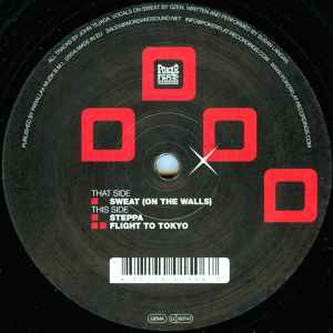 Image of Back Cover of 12" - /G+ - JOHN TEJADA, Sweat (On The Walls) (Poker Flat Recordings; PFR 52, Germany 2004, Plain Sleeve), Extensively hairlined and marked.,  - 3716412C