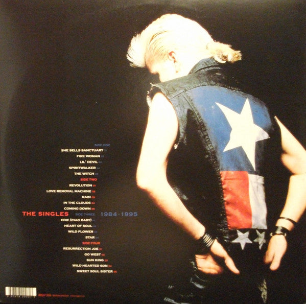 Image of Back Cover of 2xLP - VG+/VG+ - THE CULT, Pure Cult (The Singles 1984 - 1995) (Beggars Banquet; BBQLP 2026, US 2011 Reissue, Gatefold), Feint ring wear,  - 3746388S