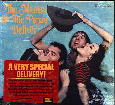 Image of Front Cover of CD - VG+/VG+ - THE MAMAS & THE PAPAS, Deliver (Sundazed Music; SC 6321, US 2013, Gatefold), ,  - 3736135E