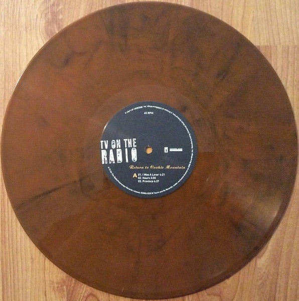 Image of Label Cover of 2xLP - VG+/VG+ - TV ON THE RADIO, Return To Cookie Mountain (Interscope Records  / Vinyl Me Please; B0028301-01, US 2018 Reissue, Gatefold, Booklet, NO Print, Brown Vinyl, NO Obi), ,  - 3746412S