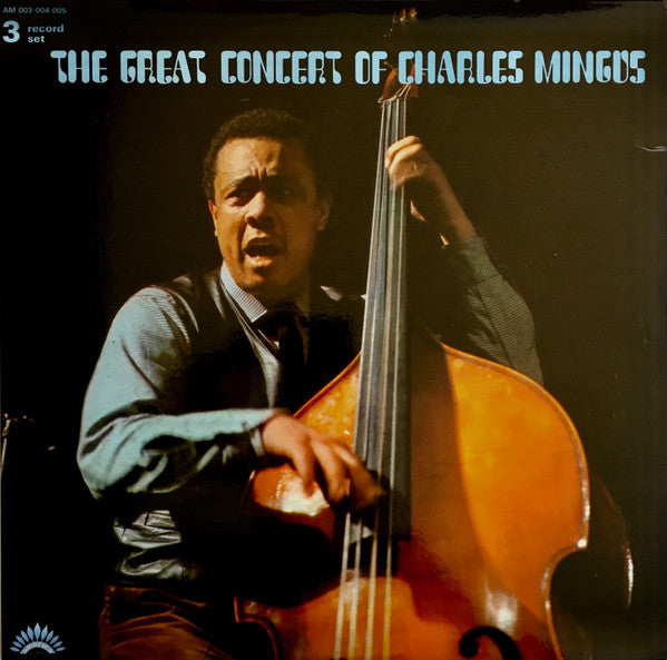 Image of Front Cover of 3xLP - VG/VG+ - CHARLES MINGUS, The Great Concert Of Charles Mingus (America Records ; 30 AM 003-004-005, France 1970, Double Gatefold), ,  - 3746437S
