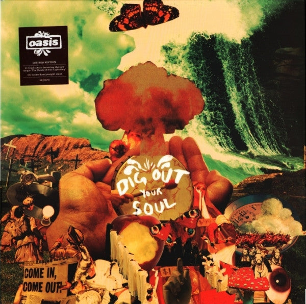 Image of Front Cover of 2xLP - EX/EX - OASIS, Dig Out Your Soul (Big Brother; RKIDLP51, UK 2008, Gatefold, 2 Inners), SEALED with hype sticker,  - 3746413S
