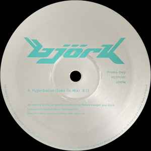 Image of Label Cover of 12" - VG/VG+ - BJ RK, Hyperballad (T. Tei / Howie B. Mixes) (One Little Indian; 192TP12HT, UK 1996, Promo, Picture Sleeve), Edge and Ring Wear,  - 3746414S