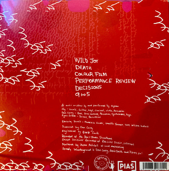 Image of Back Cover of 12" EP - EX/EX - JOYERIA, FIM (Speedy Wunderground; SWP008V, Europe 2022, Inner), Seal opened instore, still in shrinkwrap.,  - 3746469S