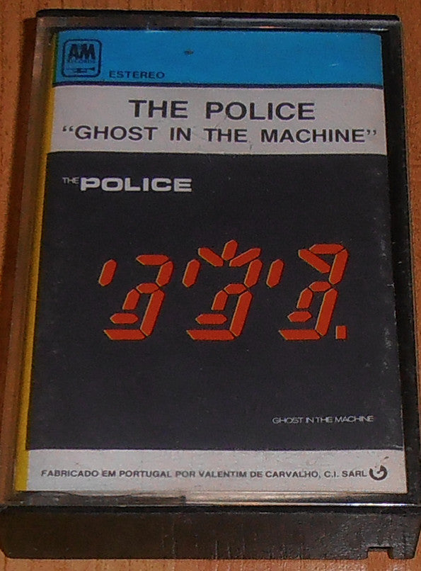 Image of Front Cover of Cassette - VG/VG - THE POLICE  , Ghost In The Machine (A&M Records ; 1PCS-3730, Portugal 1981, J-Card), ,  - 3736148E