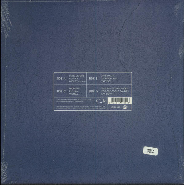 Image of Back Cover of 2x12" - VG/VG+ - CARAVAN PALACE, <I _ I> (Robot Face) (Caf  de la Danse; LPL 029, US 2016, Gatefold), Storage marks, paper scuffs. Small seam split to bottom edge and spine, creasing.,  - 3746470S