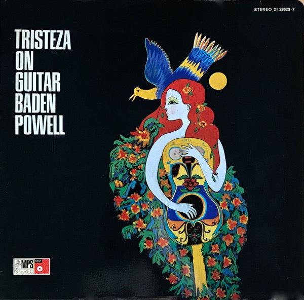 Image of Front Cover of LP - VG/VG+ - BADEN POWELL, Tristeza On Guitar (MPS Records; 21 29623-7, Germany Reissue, Laminated Gatefold Sleeve), ,  - 3716430C