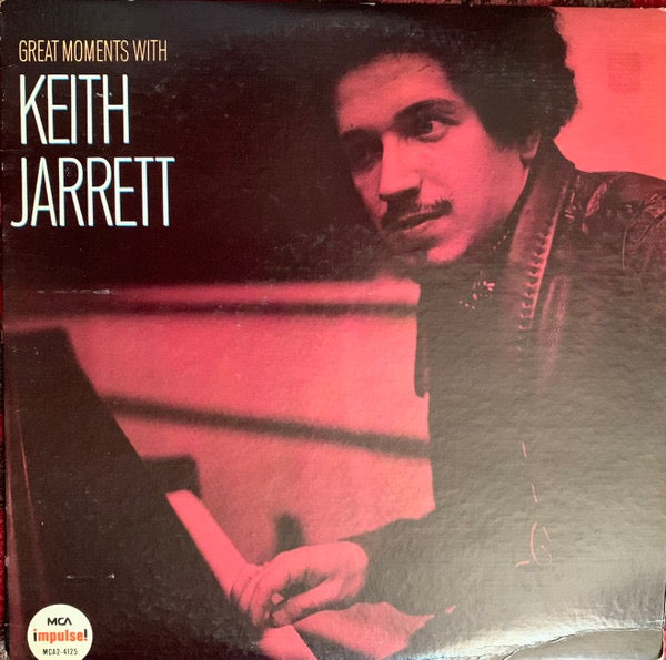 Image of Front Cover of 2xLP - G+/VG - KEITH JARRETT, Great Moments With Keith Jarrett (MCA Impulse!; MCA2-4125, US 1981), Split to sleeve.,  - 3716431C