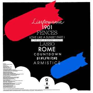 Image of Back Cover of LP - VG+/VG+ - PHOENIX, Wolfgang Amadeus Phoenix (Glassnote / Vinyl Me Please; GLS-0265-01, US 2019 Reissue, Gatefold With Metallic Ink, Inner And Booklet, NO Print, 180 Gram Pink Vinyl, NO Obi), Seam split on Inner,  - 3746475S
