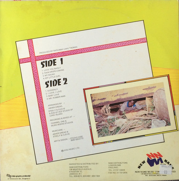 Image of Back Cover of 12" - VG/VG - TOMMY TROUBLE, Tommy Trouble (New Name Muzik; none, Jamaica 1989), ,  - 3726374E
