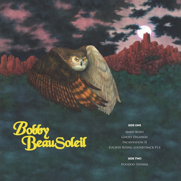 Image of Back Cover of LP - EX/EX - BOBBY BEAUSOLEIL, Ghost Highway (Sleepers Records; SLPRS019, Europe 2023), Still In Opened Shrinkwrap,  - 3716443C