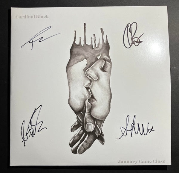Image of Front Cover of 2xLP - VG+/VG - CARDINAL BLACK, January Came Close (; CBCD1001, UK 2022, Gatefold, SIGNED), Still In Opened Shrinkwrap,  - 3716445C