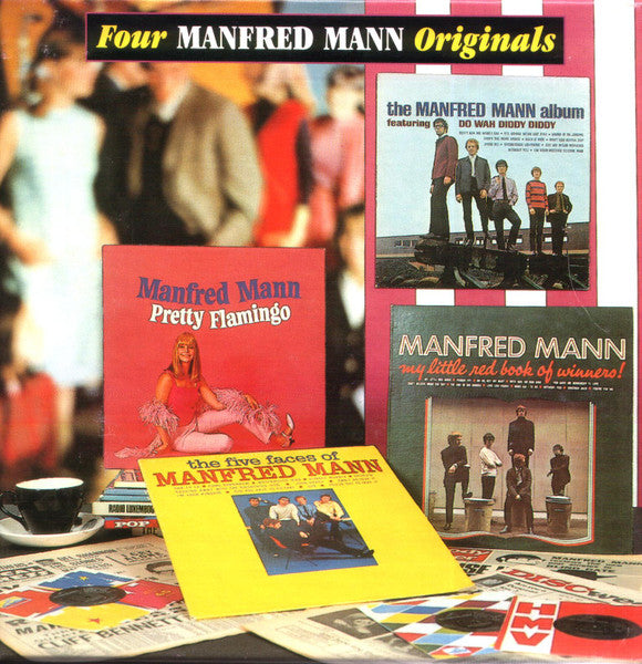 Image of Front Cover of 4xCD - VG+/VG+ - MANFRED MANN, Four Manfred Mann Originals (EMI; 7243 8 35040 2 2, UK 1996, Box Set), ,  - 3736140E