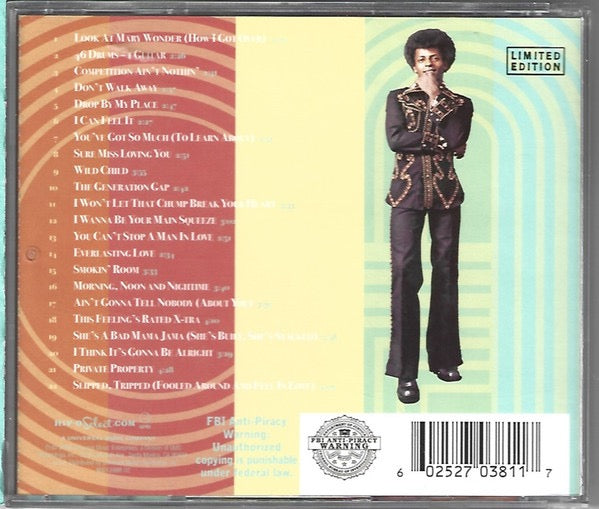 Image of Back Cover of CD - VG+/VG+ - CARL CARLTON, Everlasting: The Best Of Carl Carlton (Hip-O Select; B0012888-02, US 2009, Jewel Case), Promo hole through barcode on reverse,  - 3716460C
