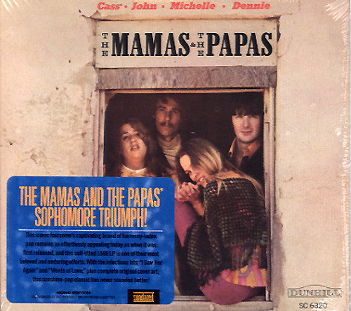 Image of Front Cover of CD - VG+/VG+ - THE MAMAS & THE PAPAS, The Mamas & The Papas (Sundazed Music; SC 6320, US 2013, Gatefold), ,  - 3736142E