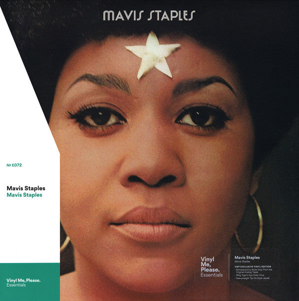 Image of Front Cover of LP - VG+/VG+ - MAVIS STAPLES, Mavis Staples (Volt ; CR00146, US 2018, Club Edition, Orange/Black/White Marble), Missing obi and insert,  - 3746498S