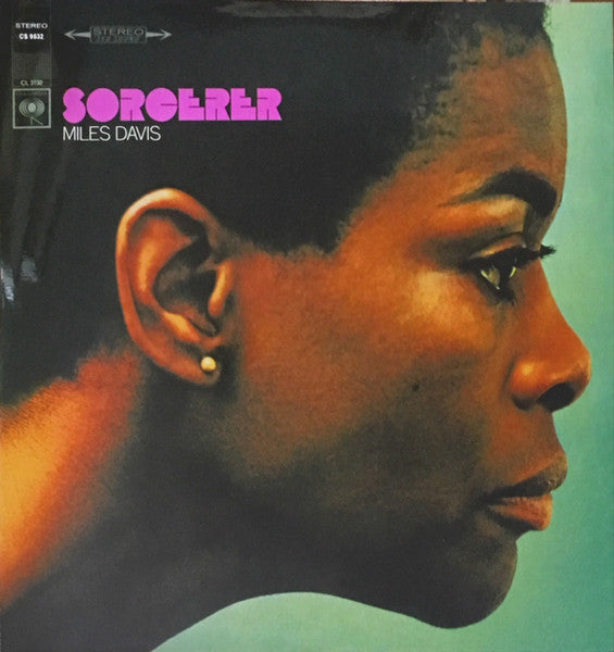 Image of Front Cover of LP - VG+/VG+ - MILES DAVIS, Sorcerer (Columbia / Vinyl Me Please; CS 9532, US 2017 Reissue, Pasteback Sleeve, Booklet, NO Print, NO cocktail recipe, 180 Gram Purple Vinyl), ,  - 3746486S