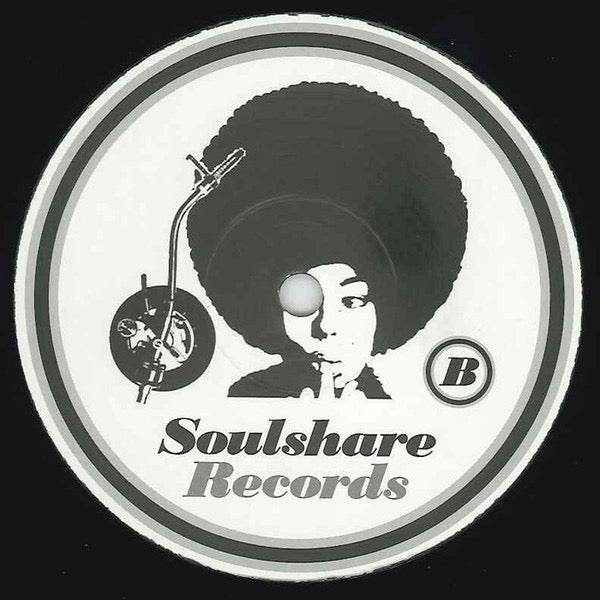 Image of Back Cover of 12" - /G+ - DEAN SUNSHINE SMITH, The Sunshine Reworks Series #2 (Soulshare Records; SOULSHARE002, UK 2011, Unofficial Release), Light marks and hairlines, marker pen on labels.,  - 3716463C