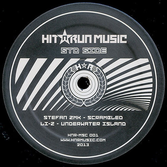 Image of Front Cover of 12" - /G - VARIOUS, The Contrast E.P. (Hit N' Run Music; HNR-MSC 001, Netherlands 2013), Lots of scuffs and marks across each side of the disc.,  - 3716464C