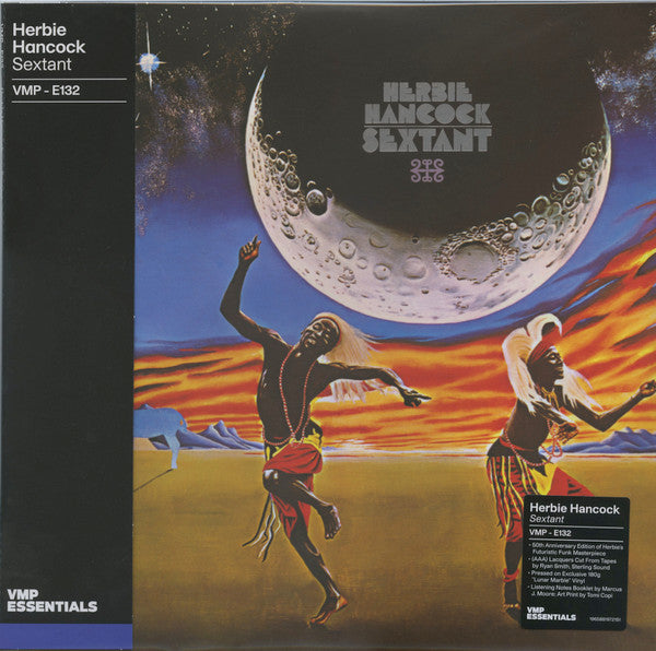 Image of Front Cover of LP - VG+/VG+ - HERBIE HANCOCK, Sextant (Columbia / Vinyl Me Please; 19658819721, US 2023 Reissue, Pasteback Sleeve, Booklet, Print, 180 Gram Lunar Marble Vinyl, with Obi), ,  - 3746489S