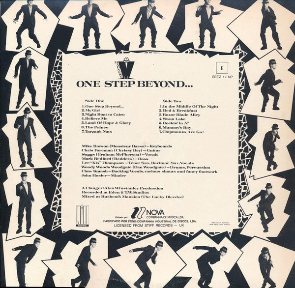 Image of Back Cover of LP - VG/VG - MADNESS, One Step Beyond ... (Stiff Records; SEEZ 17 NP, Portugal 1979), ,  - 3726425E