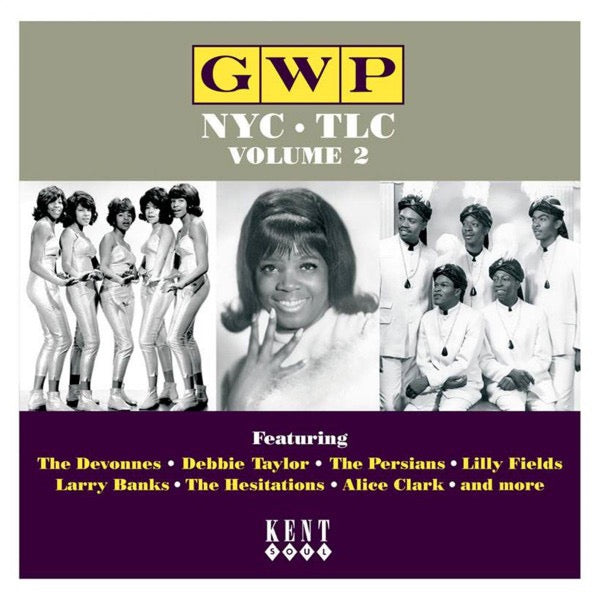 Image of Front Cover of CD - VG+/VG+ - VARIOUS, GWP NYC TLC Volume 2 (Kent Soul; CDKEND 326, UK & Europe 2009, Jewel Case), ,  - 3816004C
