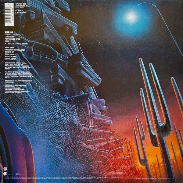 Image of Back Cover of LP - G+/VG - ZZ TOP, Recycler (Warner Bros. Records; 7599-26265-1, UK & Europe 1990, Inner), Sleeve has edgewear and many creases. Record has light hairlines. ,  - 3726429E