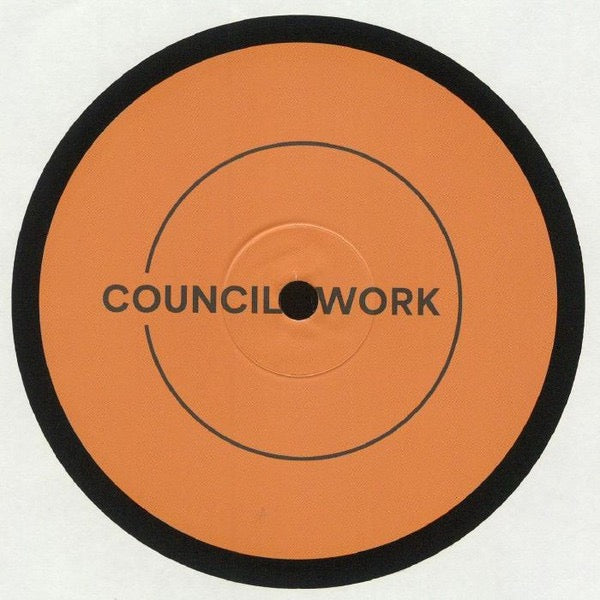 Image of Back Cover of 12" EP - /G+ - FRANKEL & HARPER, Crouching Tiger EP (Council Work; CWR004, UK 2020), Light marks, one particularly noticable scuff on B side.,  - 3816013C