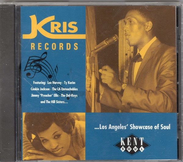Image of Front Cover of CD - VG+/VG+ - VARIOUS, Kris Records ... Los Angeles' Showcase Of Soul (Kent Soul; CDKEND 162, UK 1998, Jewel Case), ,  - 3816007C