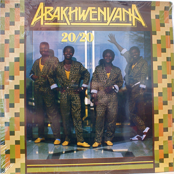 Image of Front Cover of LP - VG/VG - ABAKHWENYANA, 20/20 (CCP Record Company; DB (V) 4063151, South Africa 1988, Picture Sleeve, Label Variant!! Same Cat. No. but this is on CCP.), WOS.,  - 3726448E
