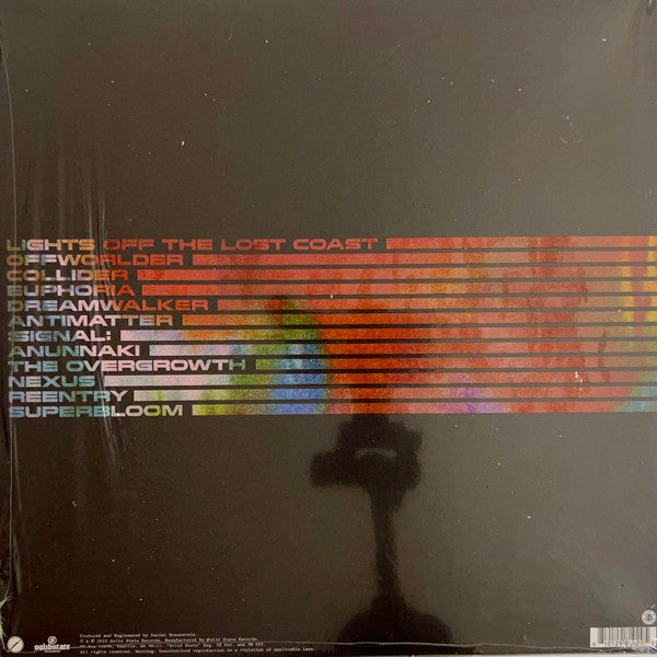 Image of Back Cover of LP - VG/VG+ - SILENT PLANET, Superbloom (Solid State Records; TNV000144, USA & Canada 2023, Embossed Sleeve, Inner, White Vinyl), One or two minor hairlines but plays EX. Sleeve has a crease to bottom R corner.,  - 3826003E