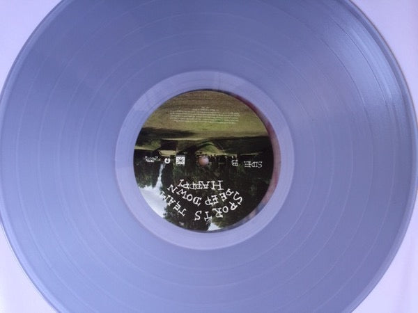 Image of Label Cover of LP - VG+/VG+ - SPORTS TEAM, Deep Down Happy (Big Desert; 0877090, UK 2020, Signed Print & Poster, Clear Vinyl), ,  - 3816054C