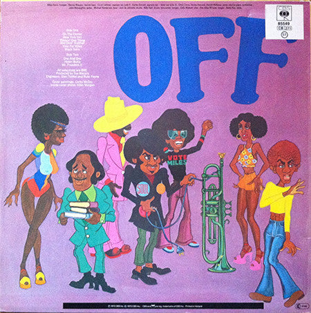 Image of Back Cover of LP - VG/VG+ - MILES DAVIS, On The Corner (CBS Sunburst; 85549, Netherlands 1980s Reissue), ,  - 3826026E