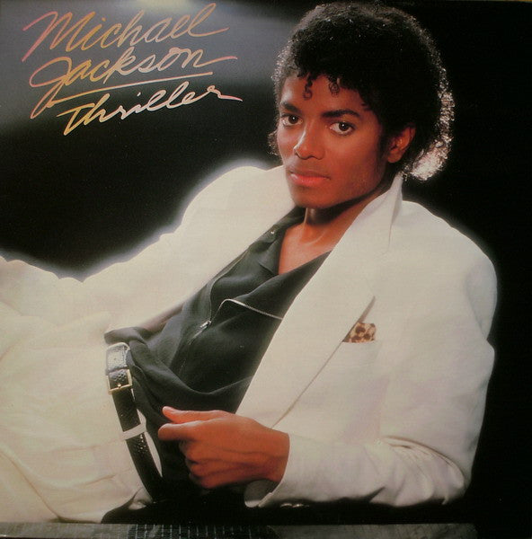 Image of Front Cover of LP - VG/G+ - MICHAEL JACKSON, Thriller (Epic; EPC 85930, Europe 1986 Reissue, Gatefold, Inner, No insert), ,  - 3826027E