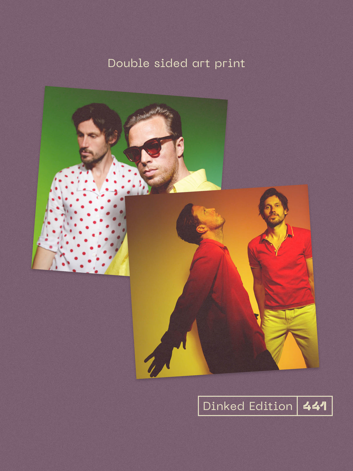 Image of Back Cover of LP - NEW/NEW - FRIENDLY FIRES, Dig Deeper - Dinked Edition (LAB Records; LAB468LPSP, UK 2026, Dinked Edition No. 441, Numbered Limited Pressing of 1000, "Buttered Popcorn Splatter" Colour Vinyl, Embossed Sleeve, Double Sided Art Print.), , Friendly Fires are today announcing their long-awaited new album Dig Deeper for release on 15th January 2027 through LAB Records.Friendly Fires’ new and fourth album Dig Deeper lives up to its title in more ways than one. It’s the sound of one of 