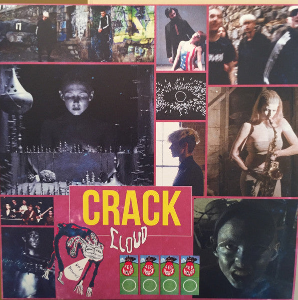 Image of Front Cover of LP - VG/VG+ - CRACK CLOUD, Crack Cloud (Meat Machine; MM 001, UK 2018, Inner, first two EPs on one LP), Light edge wear, seam splits on Inner,  - 3846022S