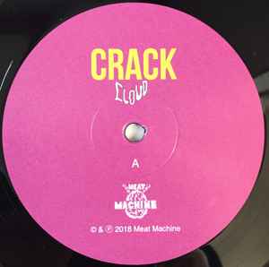Image of Label Cover of LP - VG/VG+ - CRACK CLOUD, Crack Cloud (Meat Machine; MM 001, UK 2018, Inner, first two EPs on one LP), Light edge wear, seam splits on Inner,  - 3846022S