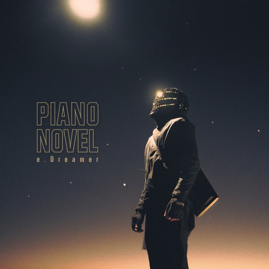 Image of Front Cover of LP - NEW/NEW - PIANO NOVEL, e. Dreamer (; 19658703871, France 2022), , Sits somewhere between modern classical and ambient electronica, pairing clean, melodic piano lines with quietly glowing synthesisers.  Midnight Landscape  captures its particular mood: polished enough for a film score, but light on its feet and never too grand. - 3736109E