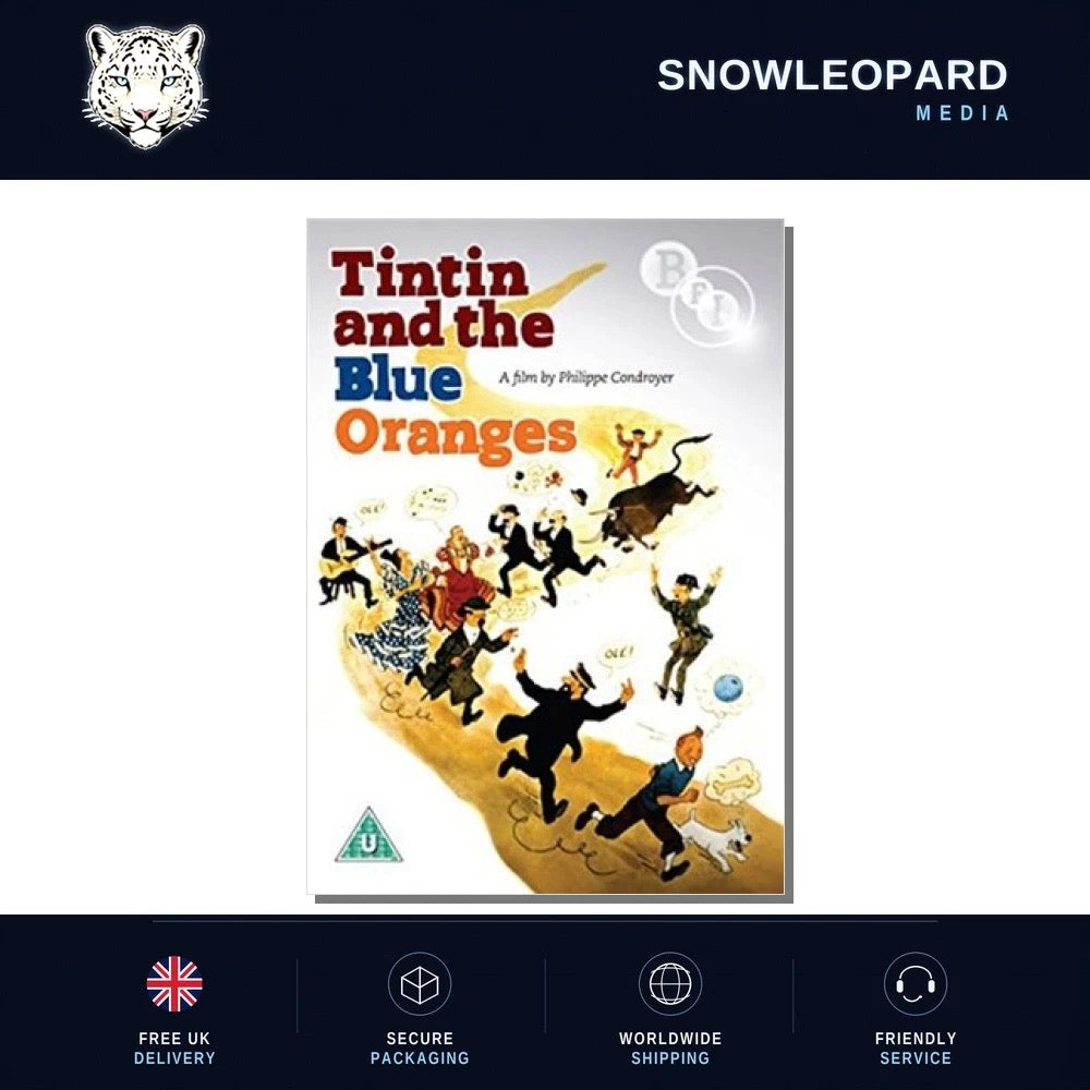 Image of Front Cover of DVD - VG+/VG - PHILIPPE CONDROYER, Tintin & The Blue Oranges (BFI; BFIVD903,  , Booklet), ,  - 3836015E