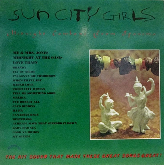 Image of Front Cover of LP - VG/VG+ - SUN CITY GIRLS, Midnight Cowboys From Ipanema (Amarillo Records; AM-587, US 1994 Reissue), ,  - 3826035E