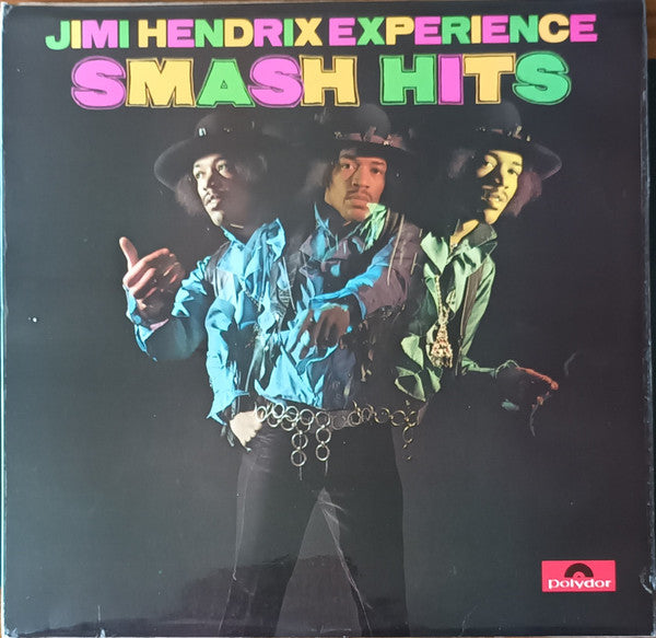 Image of Front Cover of LP - VG/VG - JIMI HENDRIX EXPERIENCE, Smash Hits (Polydor Red Labels With Raised Rim & Mono Written As Last Line Of Text; ACB 00219, UK 1970s Reissue), ,  - 3816078C
