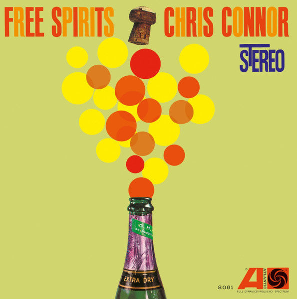 Image of Front Cover of LP - VG/VG - CHRIS CONNOR, Free Spirits (Atlantic; SD 8061, US 1962, Pasteback Sleeve, Company Inner, Stereo), Hairlines, edge wear,  - 3846052S