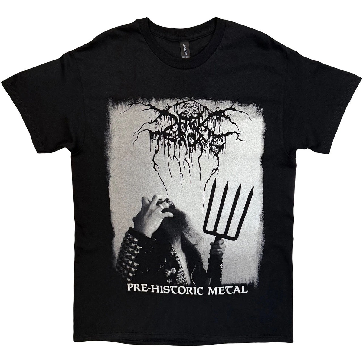 Image of Front Cover of Accessories - NEW/NEW - DARKTHRONE, Pre-Historic Metal T-Shirt XL (, UK ), ,  - 3856028S