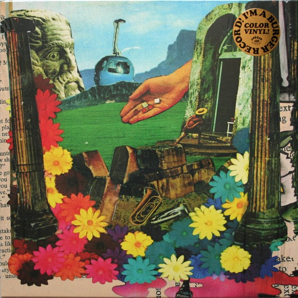 Image of Front Cover of LP - VG+/G+ - LEVITATION ROOM, Ethos (Burger Records; BRGR885, US 2016, Blue with yellow splatter vinyl), Vinyl has lots of light marks & a slight warp, does not effect play. Sleeve still in opened shrinkwrap with hype sticker.,  - 3816153C