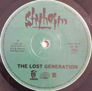 Image of Label Cover of LP - G/F - SHYHEIM, The Lost Generation (Noo Trybe Records; 7243 8 41643 1 7, UK, Europe & US 1996, Picture Sleeve), Split Seam. Piece missing from front bottom. Very marked. Plays with some surface noise in parts. Signs of sticker on label,  - 3826056E