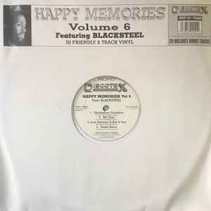 Image of Front Cover of LP - EX/EX - BLACK STEEL, Happy Memories Vol 6 (Discotex Records; DTLP-32, UK , Stickered shrinkwrapped plain sleeve), , A1 - Christopher ColumbusA2 - My TimeA3 - Love Between A Boy & GirlA4 - Sweet AfricaB1 - WhyB2 - Let's Get StartedB3 - Falling In LoveB4 - I Dig You Baby - 3846042S